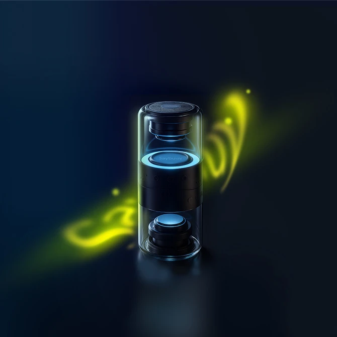 اسپیکر بلوتوثی قابل حمل سی بای مدل S1 Dual - 3
