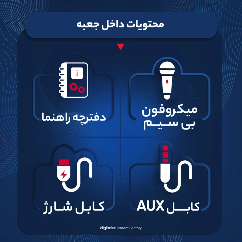 اسپیکر بی سیم تسکو مدل TS 23420 - 6