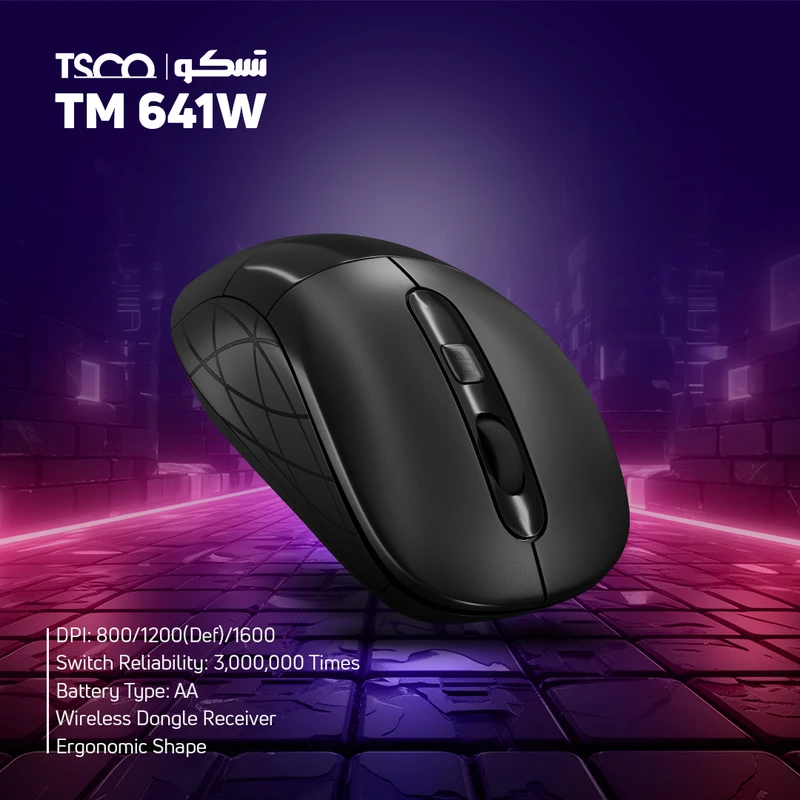 ماوس بی‌سیم تسکو مدل TM 641W - 5