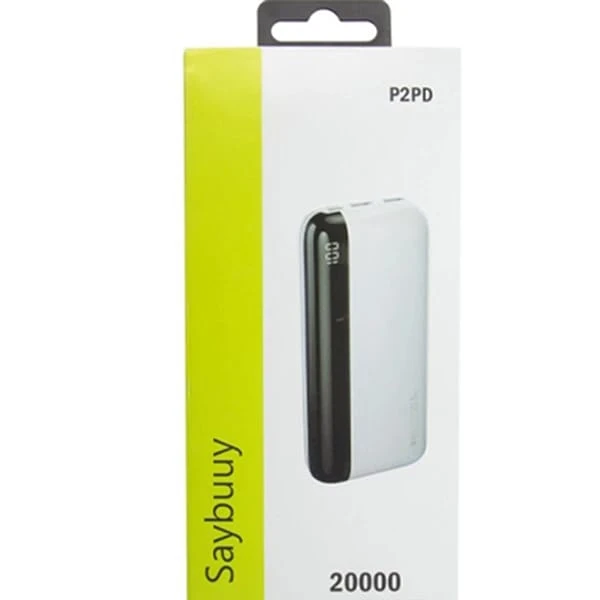 پاور بانک سی بای مدل P2PD ظرفیت 20000 میلی امپر ساعت - 2