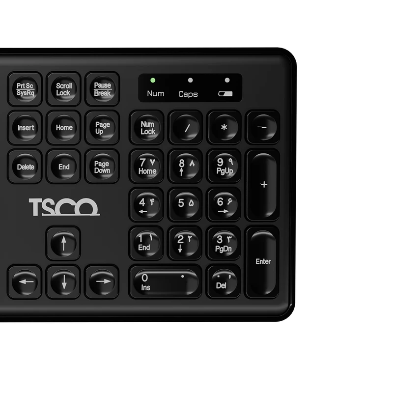کیبورد بی سیم تسکو مدل TK 7005W - 5
