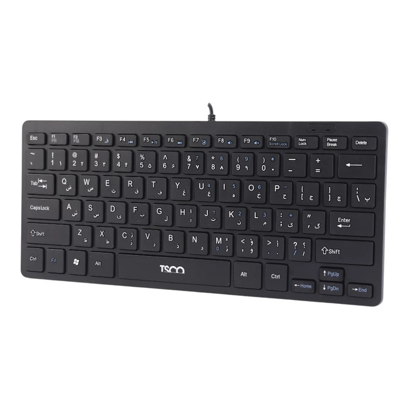 کیبورد تسکو مدل TK 8044 با سوییچ ممبران Tenkeyless - 8