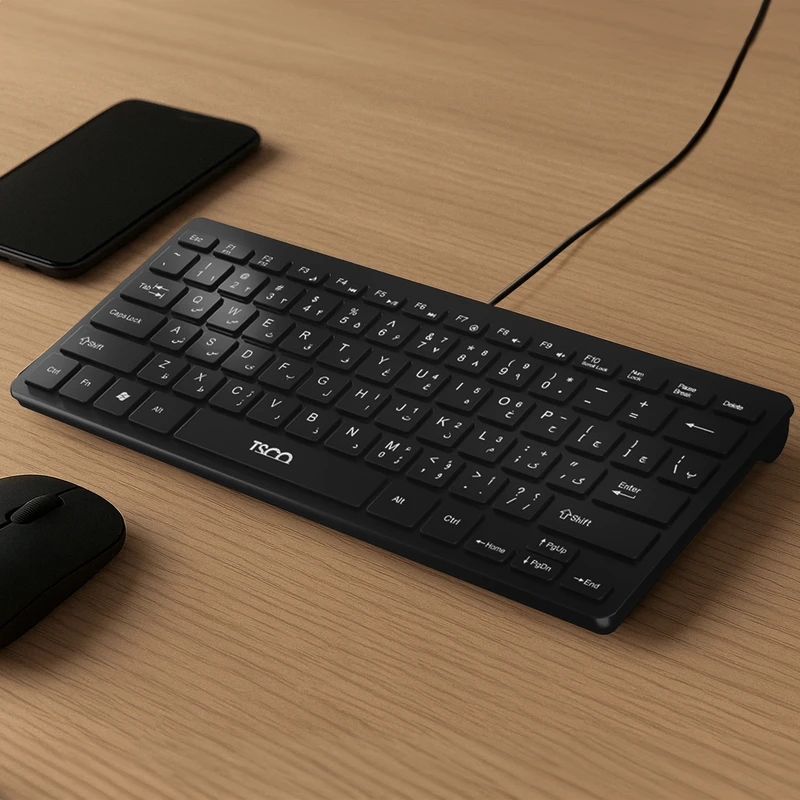 کیبورد تسکو مدل TK 8044 با سوییچ ممبران Tenkeyless - 9