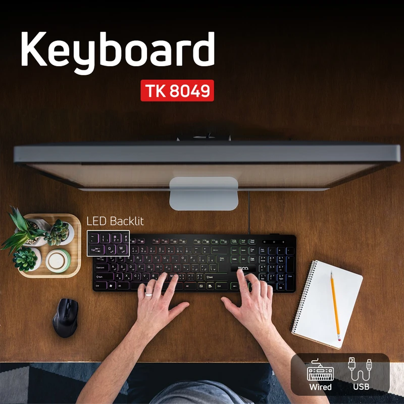 کیبورد تسکو مدل TK 8049 - 7