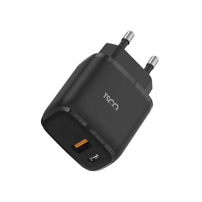شارژر دیواری 2 پورت 20 وات تسکو مدل TTC 65 - 5