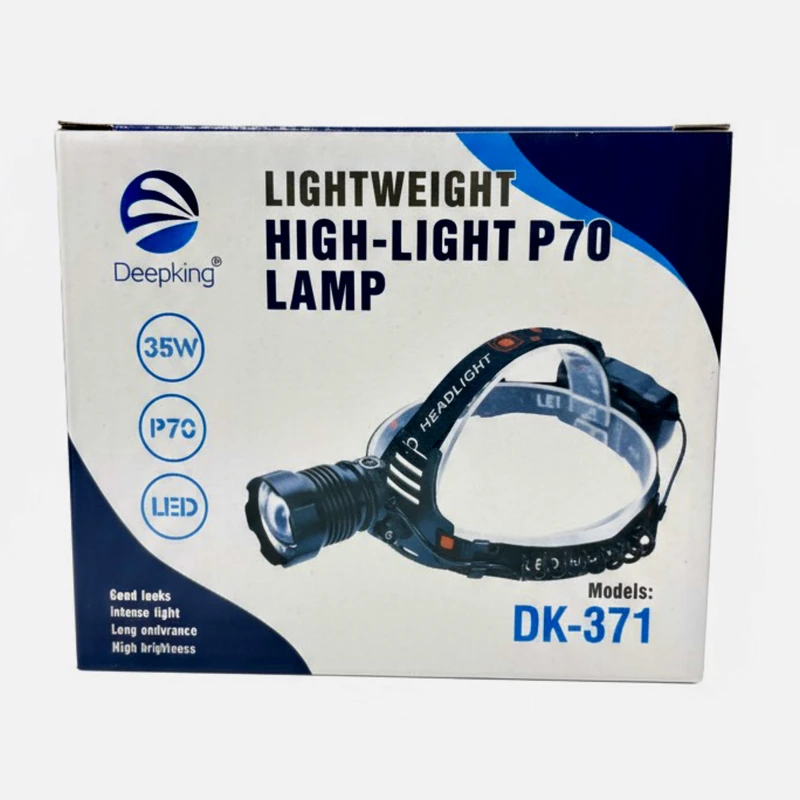 چراغ پیشانی دیپکینگ مدل DK-371 با نور مهتابی - 2