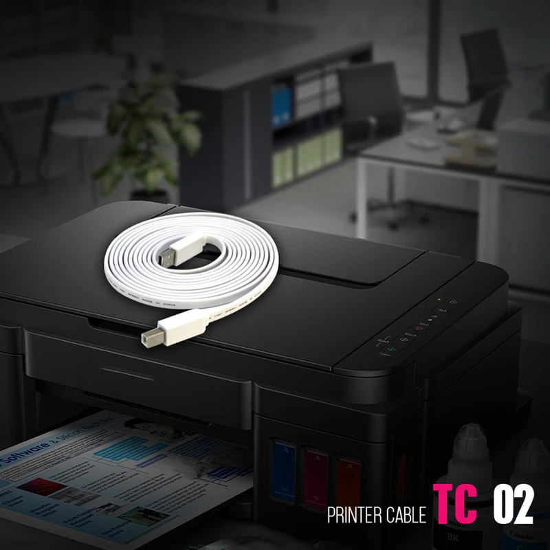 کابل پرینتر تسکو مدل TC 02 طول 3 متر - 2